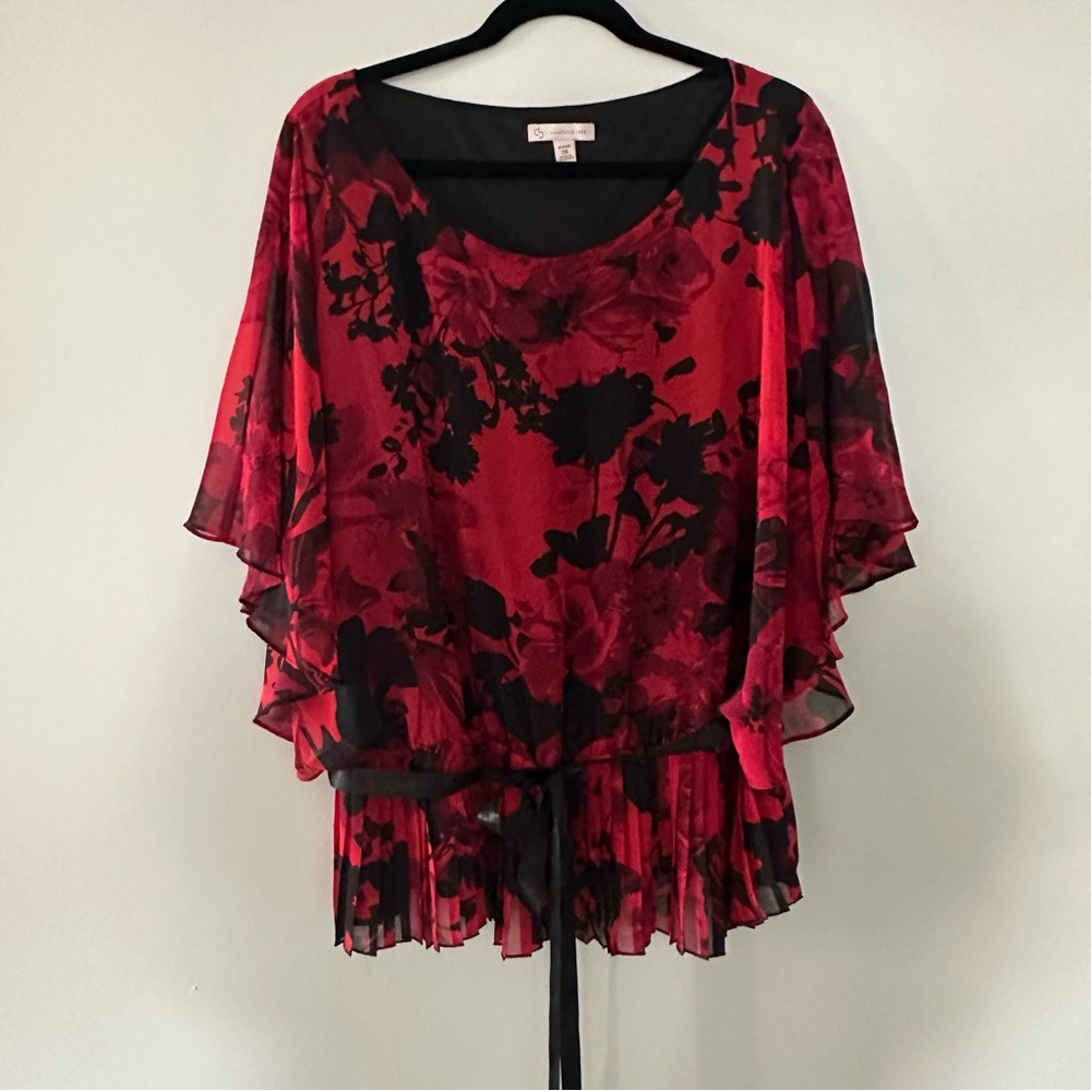 Established 1962 Red Rose blouse size 2X